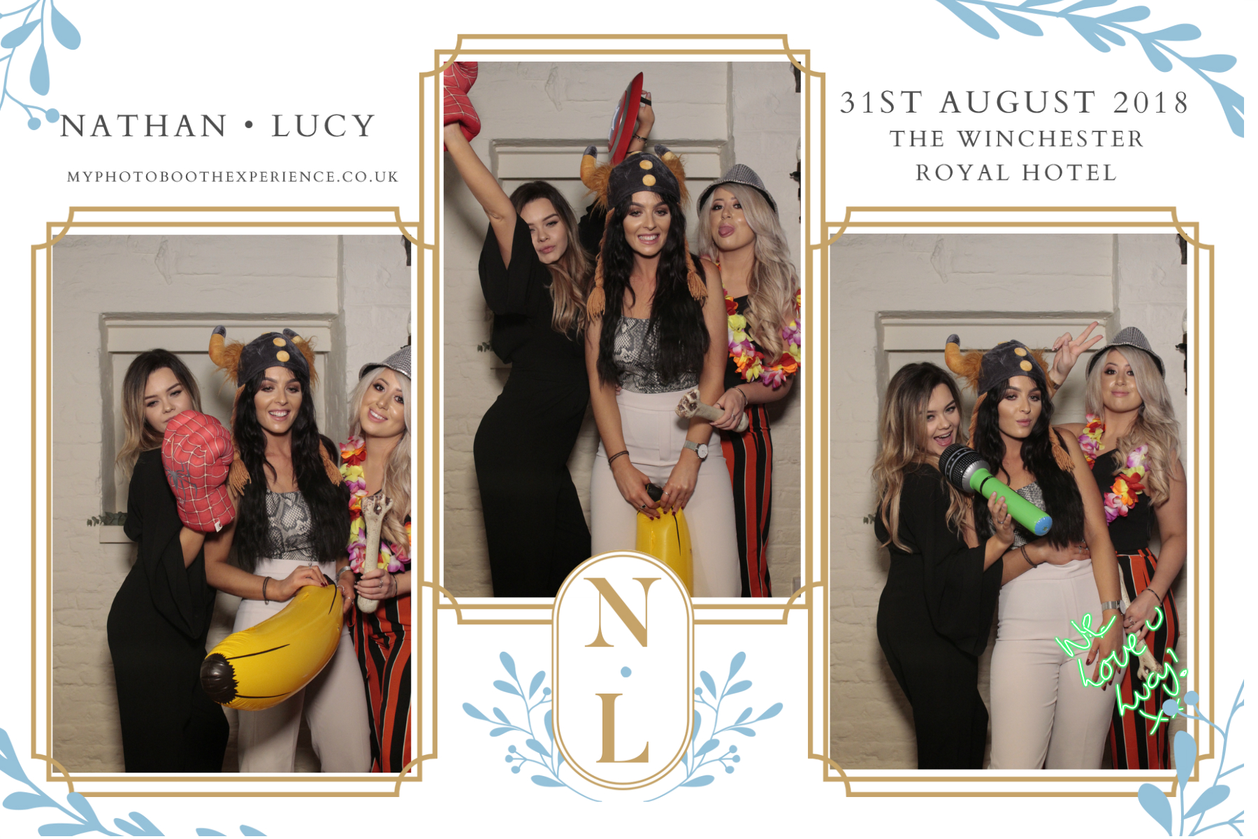 Nathan and Lucy’s wedding  | View more photos from the event at gallery.myphotoboothexperience.co.uk/u/MyPhotoBoothExperienceLtd/Nathan-and-Lucy’s-wedding